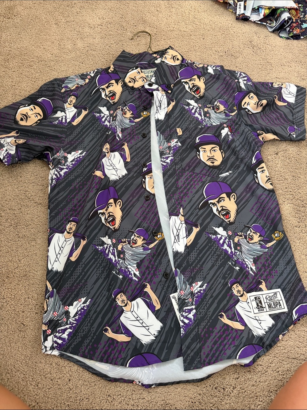 RSVLTS MLBPA Nolan Arenado Button-Up Shirt